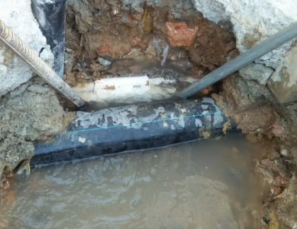 田阳测漏水之水管漏水